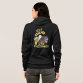 Veste À Capuche Drôle de dinosaure Meilleur enseignant de la class (Dos entier)