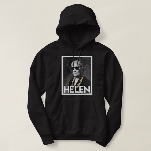 Veste À Capuche Drôle Hommes Og Helen Old School Rap Débardeur (Design devant)