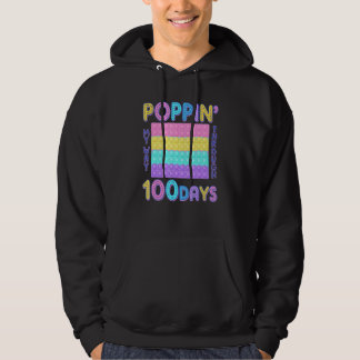 Veste À Capuche Drôle Poppin Mon Chemin À Travers 100 Jours D'Écol
