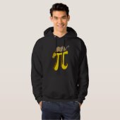 Veste À Capuche Drôle Sloth Dormir sur Pi Math Enseignant National (Devant entier)