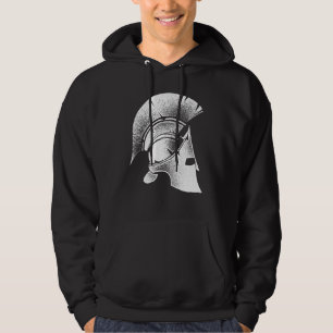 Veste À Capuche Drôle Sparte Casque grec mignon Gladiateur Hommes