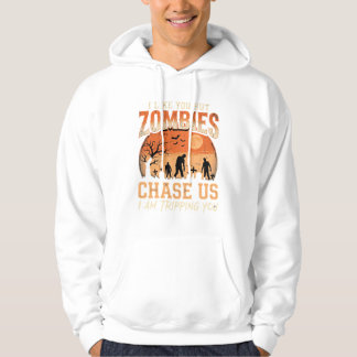 Veste À Capuche Drôles de zombies Halloween nous poursuivent Desig