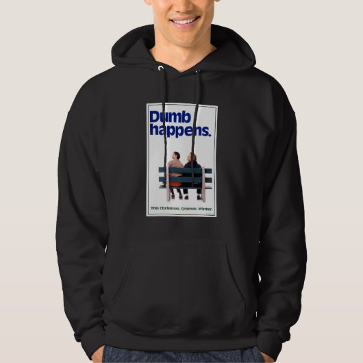 Veste À Capuche Dumb and Dumber | Des imperfections (Devant)