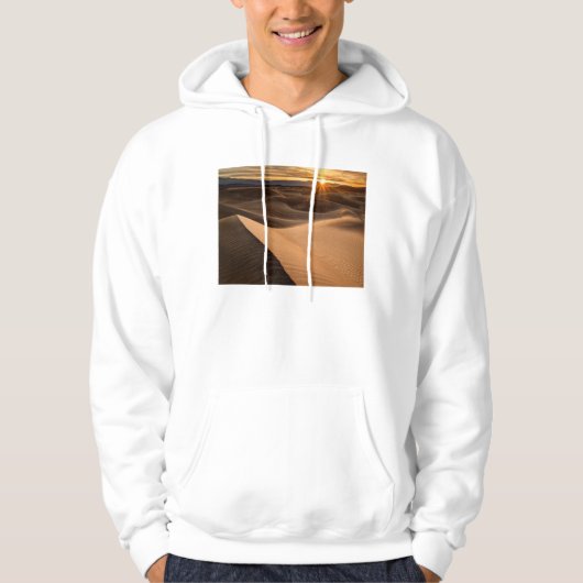 Veste À Capuche Dunes de sable doré, Death Valley, CA (Devant)