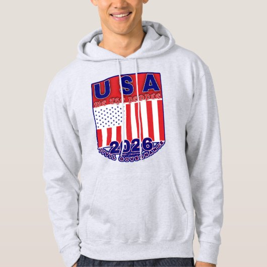 VESTE À CAPUCHE É.-U. WTP CG 2026 (Devant)