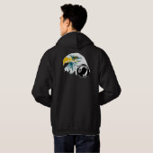 Veste À Capuche Eagle américain POW-MIA (Dos entier)
