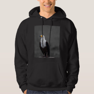 Veste À Capuche Eagle Minimaliste Sélective Photographie couleur