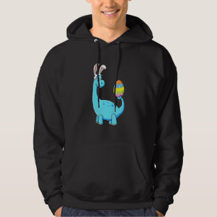 Veste À Capuche Easter Day T Rex Dino Rabbit Ears With Egg Boys