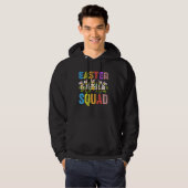 Veste À Capuche Easter Squad Family Matching Easter Day Bunny Egg (Devant entier)