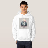Veste À Capuche Eau-de-vie Tendance Unique Moderne (Devant entier)