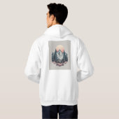 Veste À Capuche Eau-de-vie Tendance Unique Moderne (Dos entier)