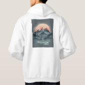 Veste À Capuche Eau-de-vie unique moderne tendance (Dos)