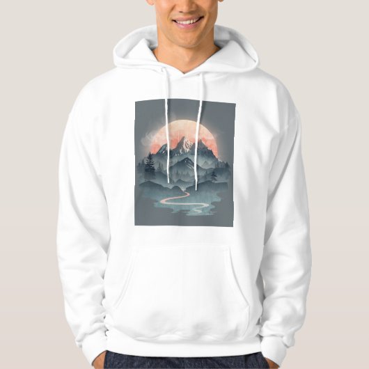 Veste À Capuche Eau-de-vie unique moderne tendance (Devant)