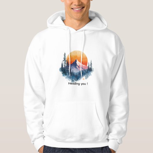 Veste À Capuche Eau-de-vie unique moderne tendance (Devant)