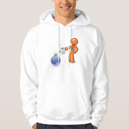 Veste À Capuche Eau Sur La Terre (Devant)