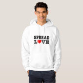 Veste À Capuche Écartez l'amour Hoody (Devant entier)