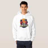 Veste À Capuche Échos urbains de Los Angeles (Devant entier)