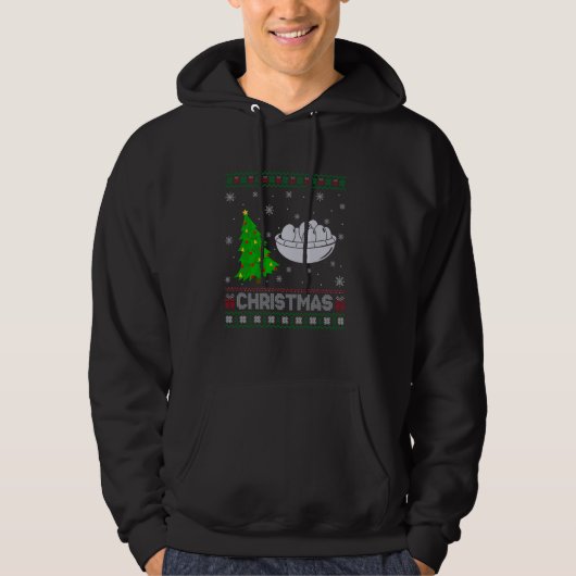 Veste À Capuche Éclairage d'un arbre de Noël moche pull de Noël (Devant)