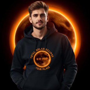 Veste À Capuche Éclipse solaire totale 2026