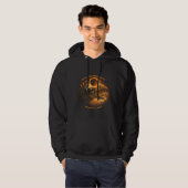 Veste À Capuche Éclipse solaire totale 2026 (Devant entier)