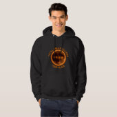 Veste À Capuche Éclipse solaire totale 2026 (Devant entier)