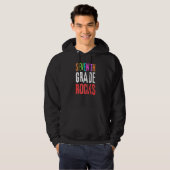 Veste À Capuche École de 7e année Enseignant Étudiant 7e année (Devant entier)