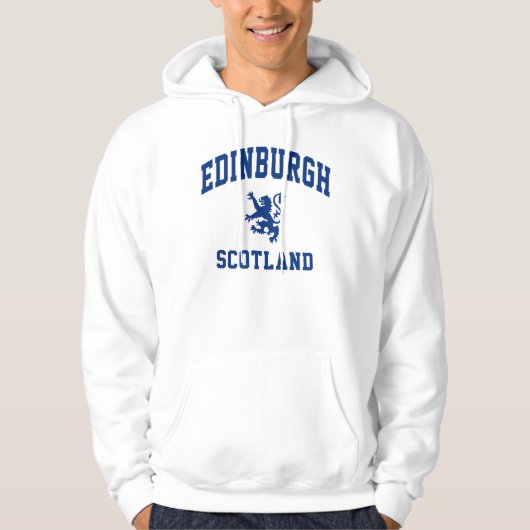 Veste À Capuche Écossais d'Édimbourg (Devant)