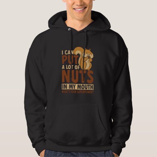 Veste À Capuche Écureuil (Devant)