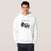 Veste À Capuche Écureuil Pet Fart Drôle Nom d'Animal Faux Stupide (Devant entier)