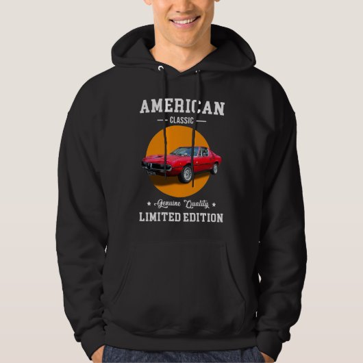 Veste À Capuche édition limitée de qualité véritable classique amé (Devant)