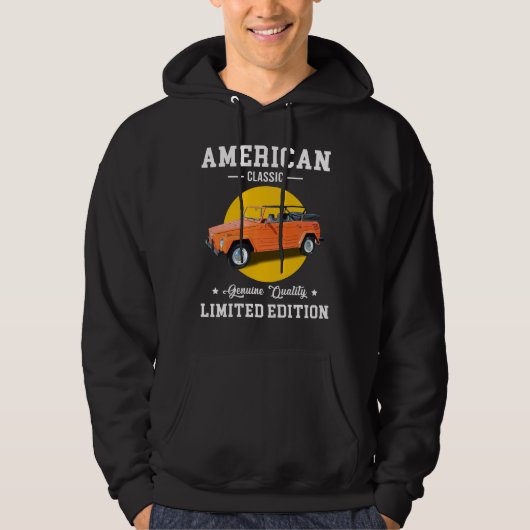 Veste À Capuche édition limitée de qualité véritable classique amé (Devant)