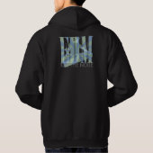 VESTE À CAPUCHE EDM ÉLIMINE LE BRUIT (Dos)