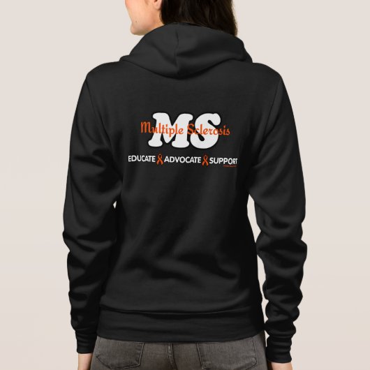 Veste À Capuche Éduquer le support de l'avocat...MS (Dos)