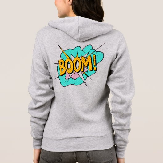 Veste À Capuche Effet sonore de la bande dessinée : Boom! Bulle d' (Dos)