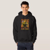Veste À Capuche Éffrayant Haunted Citrouille Halloween graphique (Devant entier)
