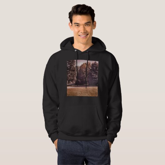 Veste À Capuche Éffrayant Woods (Devant entier)