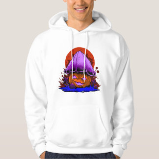 Veste À Capuche éffrayant zombie champignon rétro parti Halloween