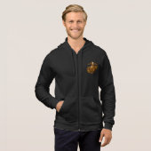 Veste À Capuche EGA couleur complète - Bronze (Devant entier)