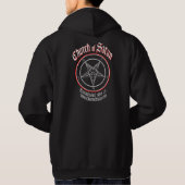 Veste À Capuche Église de Satan (Dos)