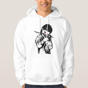Veste À Capuche Église démoniaque Fille Baphomet Bouc de Mendès He