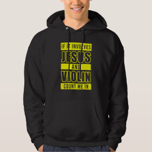 Veste À Capuche Église violoniste chrétienne Culte violon Joueur 4