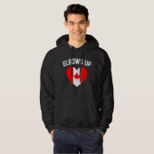 Veste À Capuche Elbows Up Canada (Devant entier)