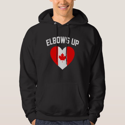 Veste À Capuche Elbows Up Canada (Devant)