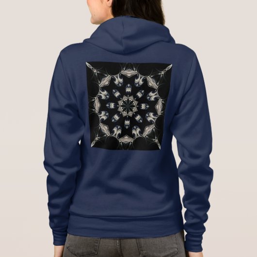 Veste À Capuche Elégant Mandala (Dos)