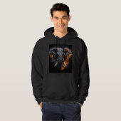 Veste À Capuche Élément Éléphant – Œuvre d'art représentant un élé (Devant entier)