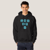 Veste À Capuche Éléments de science Articles (Devant entier)
