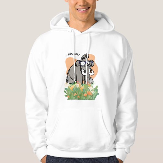 Veste À Capuche éléphant (Devant)