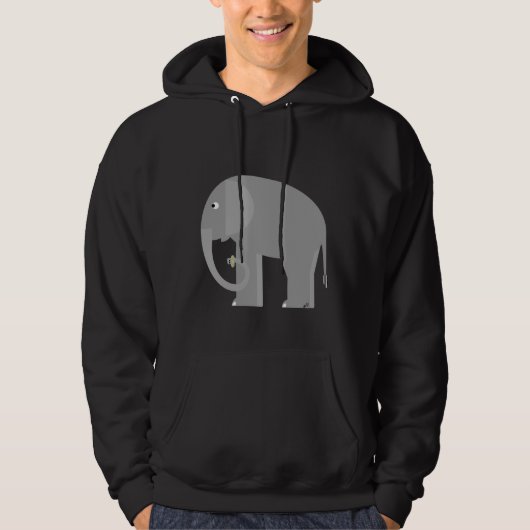 Veste À Capuche Éléphant (Devant)