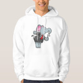 Veste À Capuche Eléphant à la musique avec Triangle (Devant)