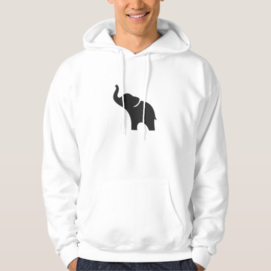 Veste À Capuche Eléphant bébé (Devant)